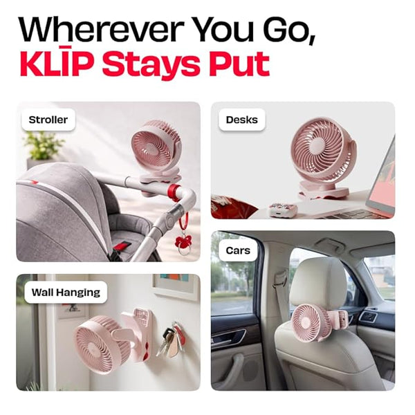 Rechargeable Clip Fan